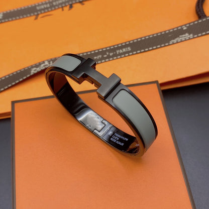 [Glow Muse]CLIC HM SO BLACK GREY BRACELET