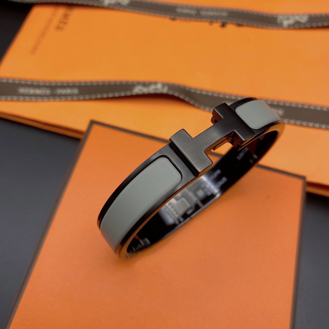 [Glow Muse]CLIC HM SO BLACK GREY BRACELET