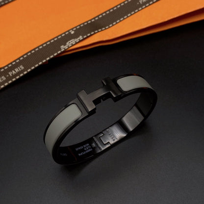 [Glow Muse]CLIC HM SO BLACK GREY BRACELET