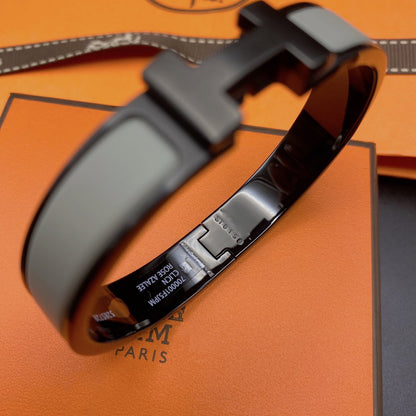 [Glow Muse]CLIC HM SO BLACK GREY BRACELET