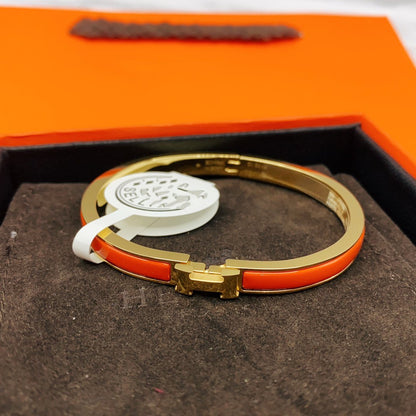 [Glow Muse]CLASSIC HM CLIC RED 8MM ENAMEL BRACELET