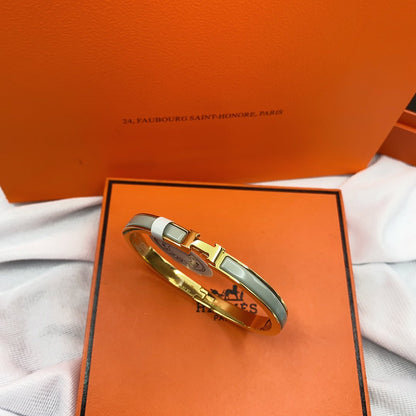 [Glow Muse]CLASSIC HM CLIC GREEN 8MM ENAMEL BRACELET