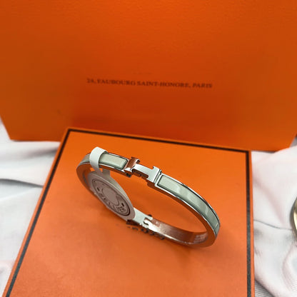[Glow Muse]CLASSIC HM CLIC GREEN 8MM ENAMEL BRACELET