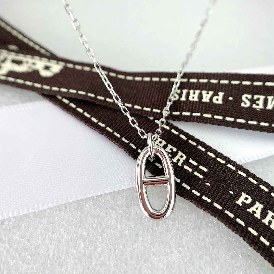 [Glow Muse]HM PIG NOSE NECKLACE