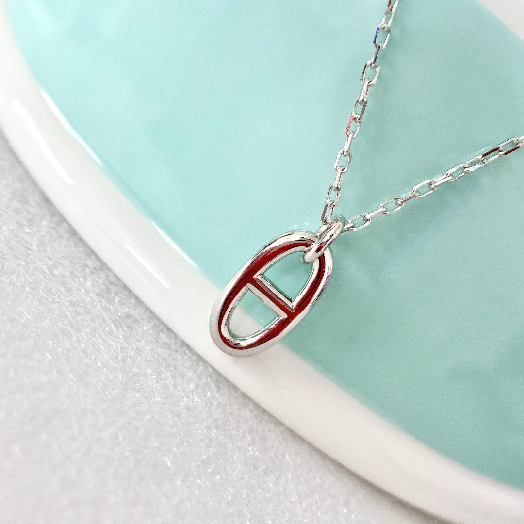 [Glow Muse]HM PIG NOSE NECKLACE