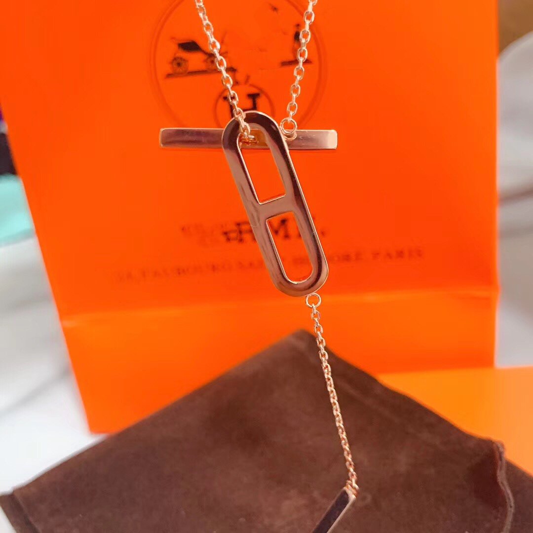 [Glow Muse]HM NECKLACE PLATINUM ROSE GOLD DIAMOND
