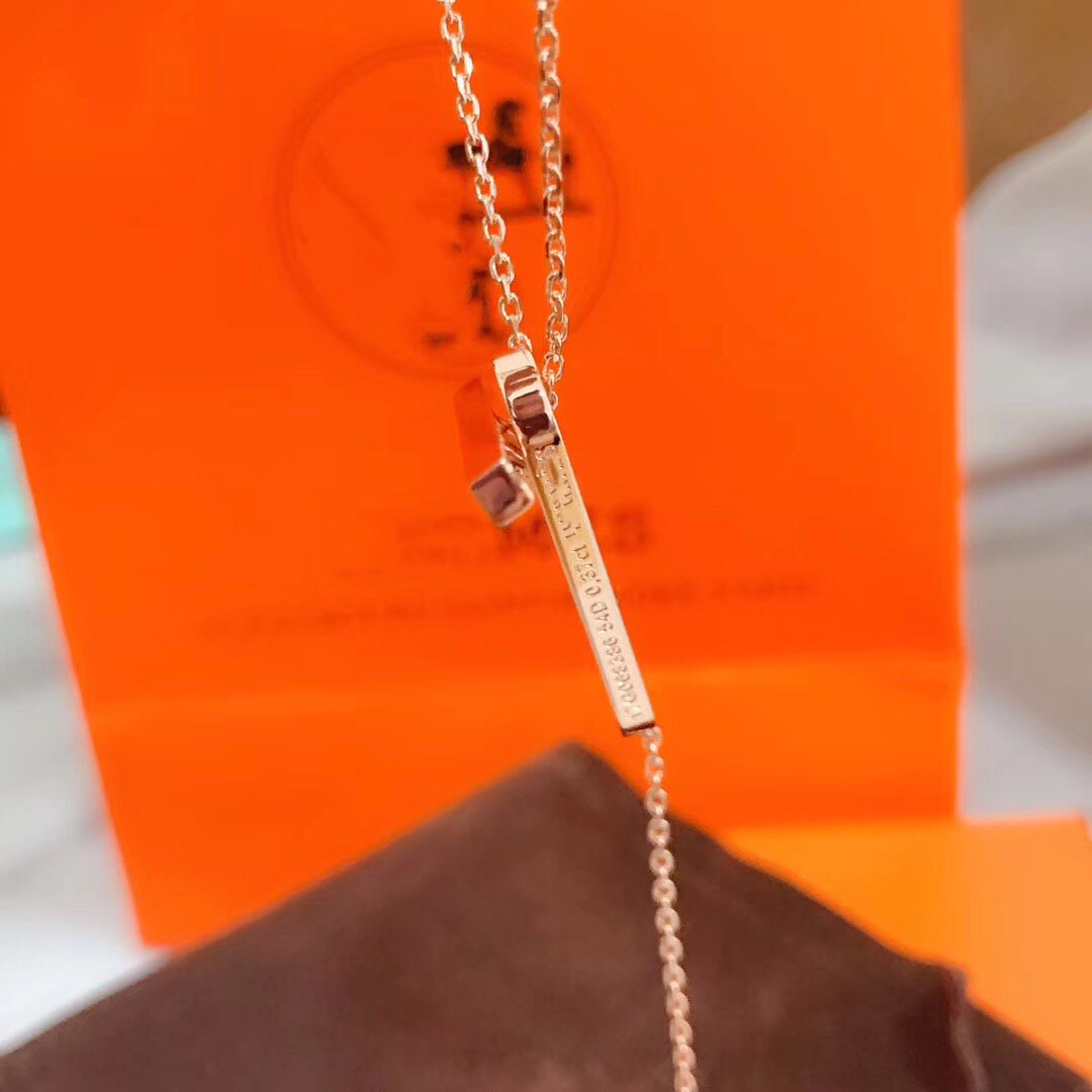 [Glow Muse]HM NECKLACE PLATINUM ROSE GOLD DIAMOND