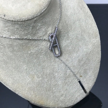 [Glow Muse]HM NECKLACE PLATINUM ROSE GOLD DIAMOND
