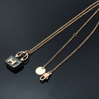 [Glow Muse]WOMEN'S HM AMULETTES CONSTANCE PENDANT NECKLACE