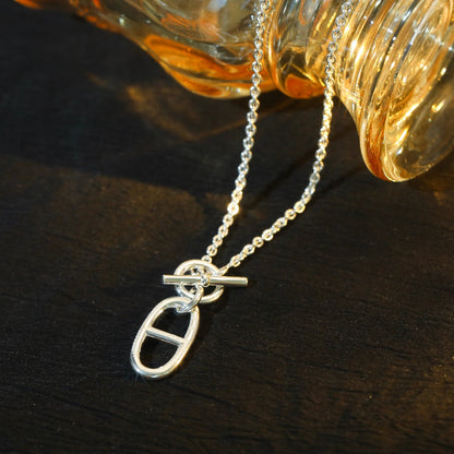[Glow Muse]HM CHAINE D'ANCRE PENDANT NECKLACE STERLING SILVER
