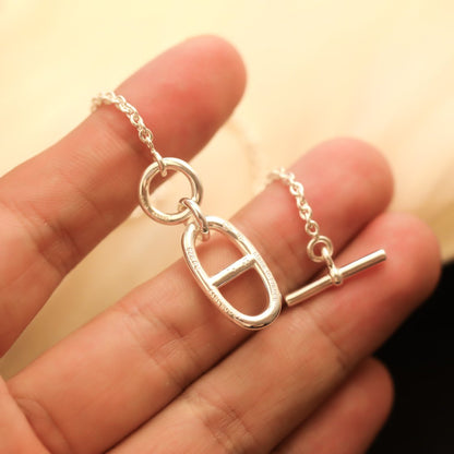 [Glow Muse]HM CHAINE D'ANCRE PENDANT NECKLACE STERLING SILVER