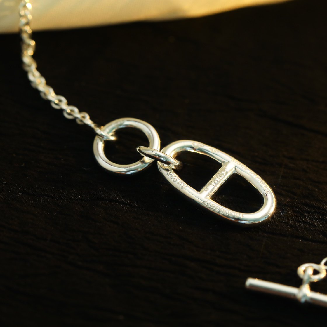 [Glow Muse]HM CHAINE D'ANCRE PENDANT NECKLACE STERLING SILVER