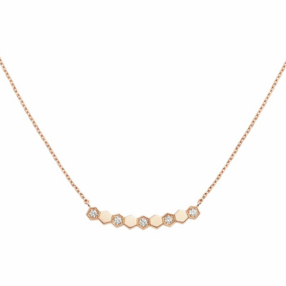 [Glow Muse]BEE MY LOVE DIAMOND NECKLACE