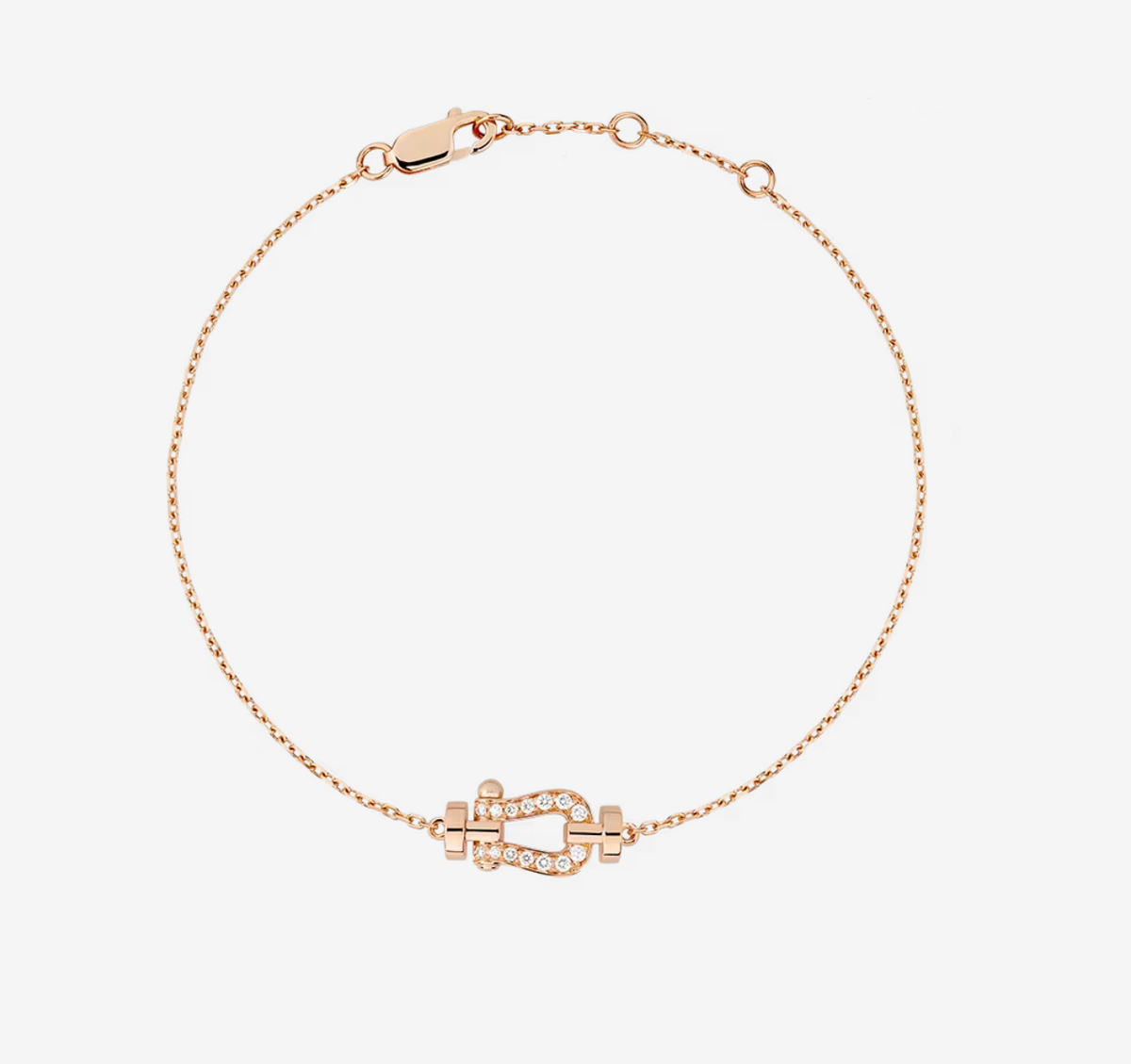 [Glow Muse]FORCE 10 FULL DIAMOND BUCKLE CHAIN LINK MINI MODEL