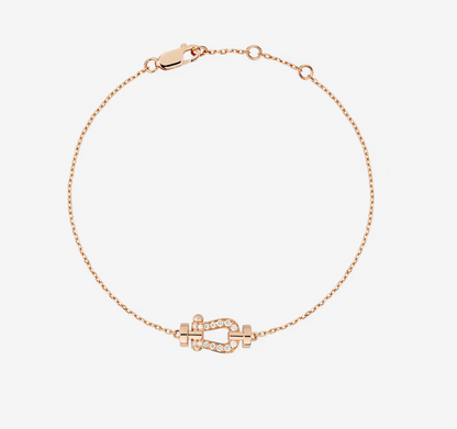[Glow Muse]FORCE 10 FULL DIAMOND BUCKLE CHAIN LINK MINI MODEL