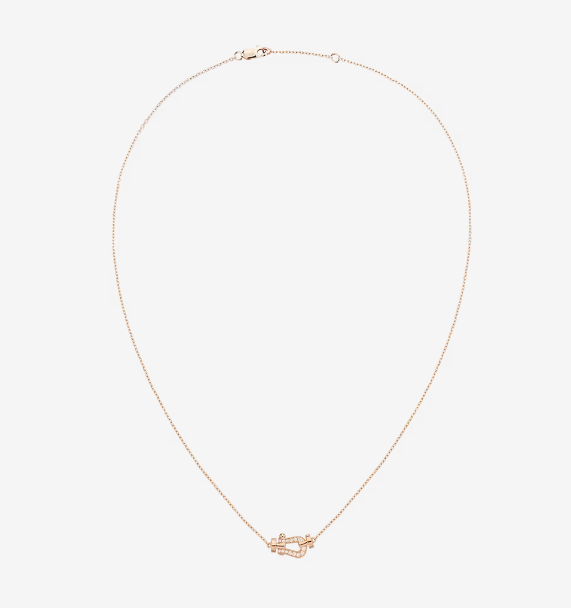 [Glow Muse]FORCE 10 DIAMOND PINK GOLD NECKLACE MINI MODEL
