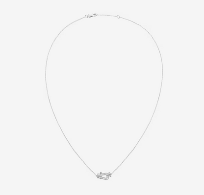 [Glow Muse]FORCE 10 DIAMOND SILVER NECKLACE MINI MODEL
