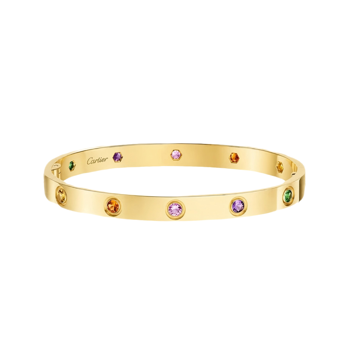 [Glow Muse]2026 RAINBOW LOVE BRACELET 6.1MM  10 DIAMONDS