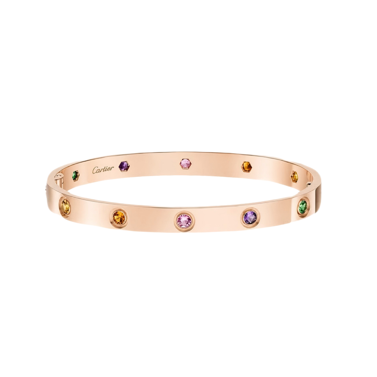 [Glow Muse]2026 RAINBOW LOVE BRACELET 6.1MM  10 DIAMONDS