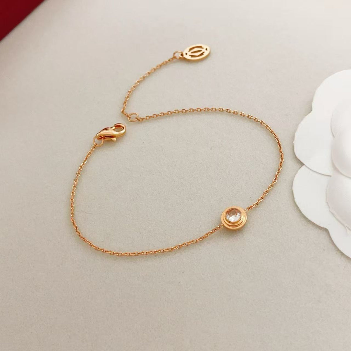 [Glow Muse jewelrys]CT New Single Diamond Bracelet