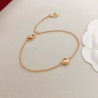 [Glow Muse jewelrys]CT New Single Diamond Bracelet