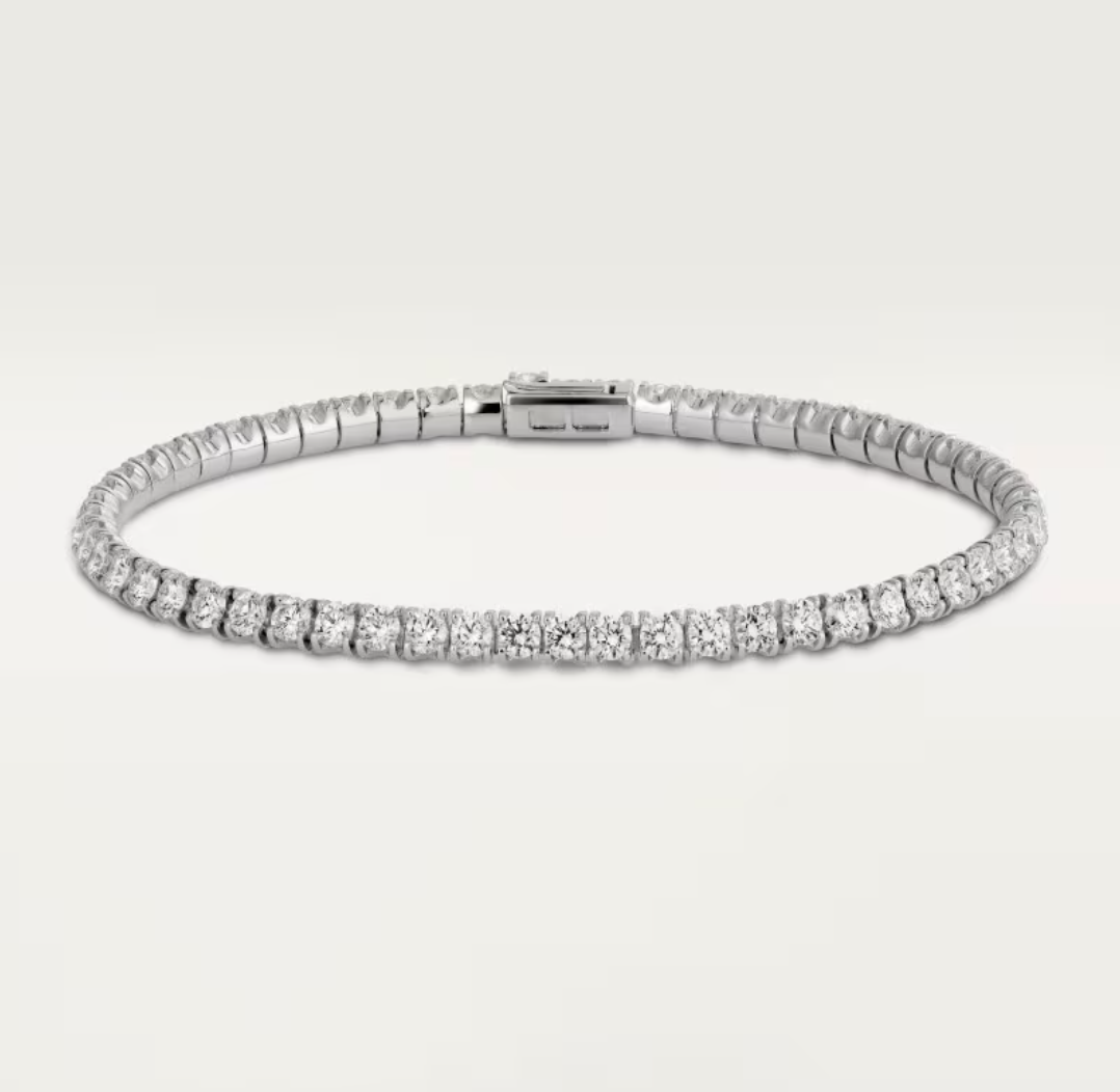 [Glow Muse]  CLASSIC BASEBALL BRACELAT, 52 DIAMOND