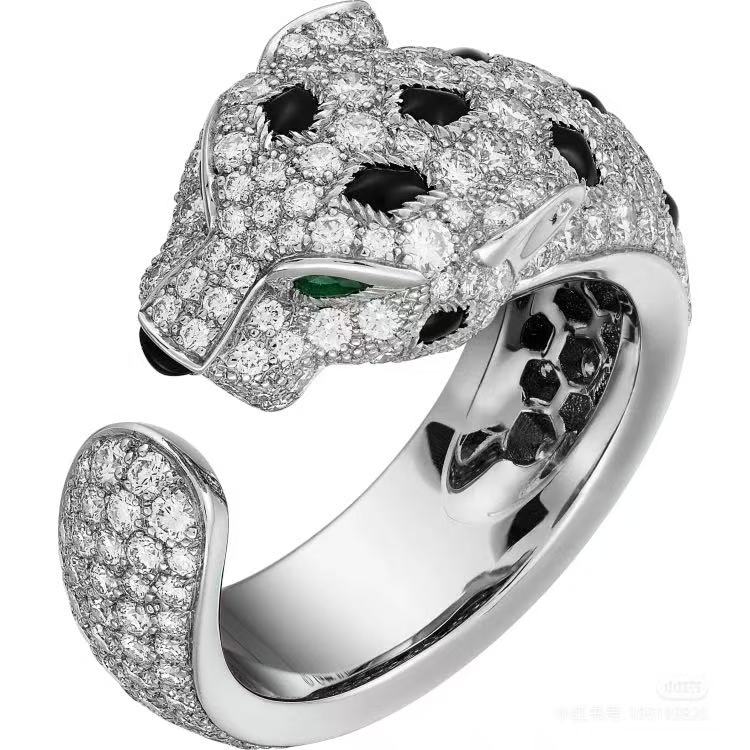 [Glow Muse]PANTHERE  DIAMOND RING