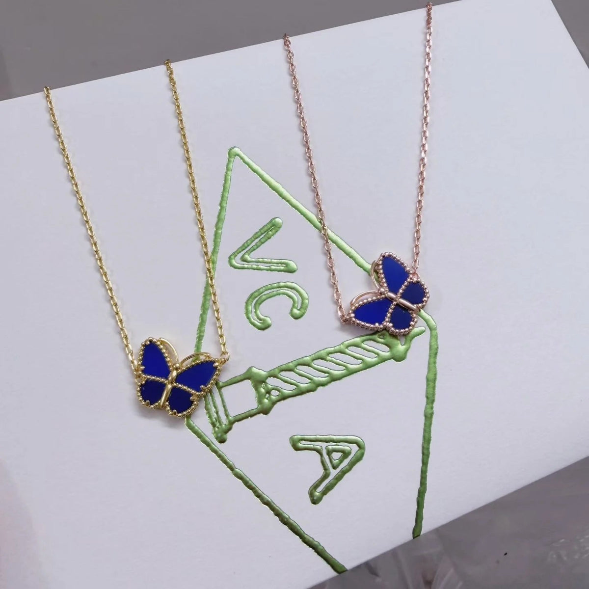 [Glow Muse] 2026 NEW LUCKY BUTTERFLY 1 MOTIFS NECKLACE