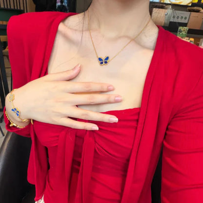 [Glow Muse] 2026 NEW LUCKY BUTTERFLY 1 MOTIFS NECKLACE