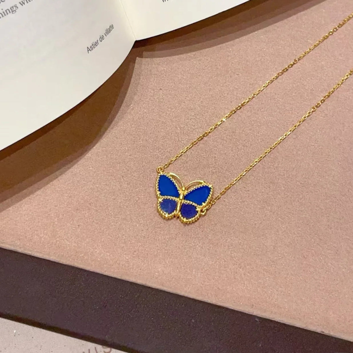 [Glow Muse] 2026 NEW LUCKY BUTTERFLY 1 MOTIFS NECKLACE