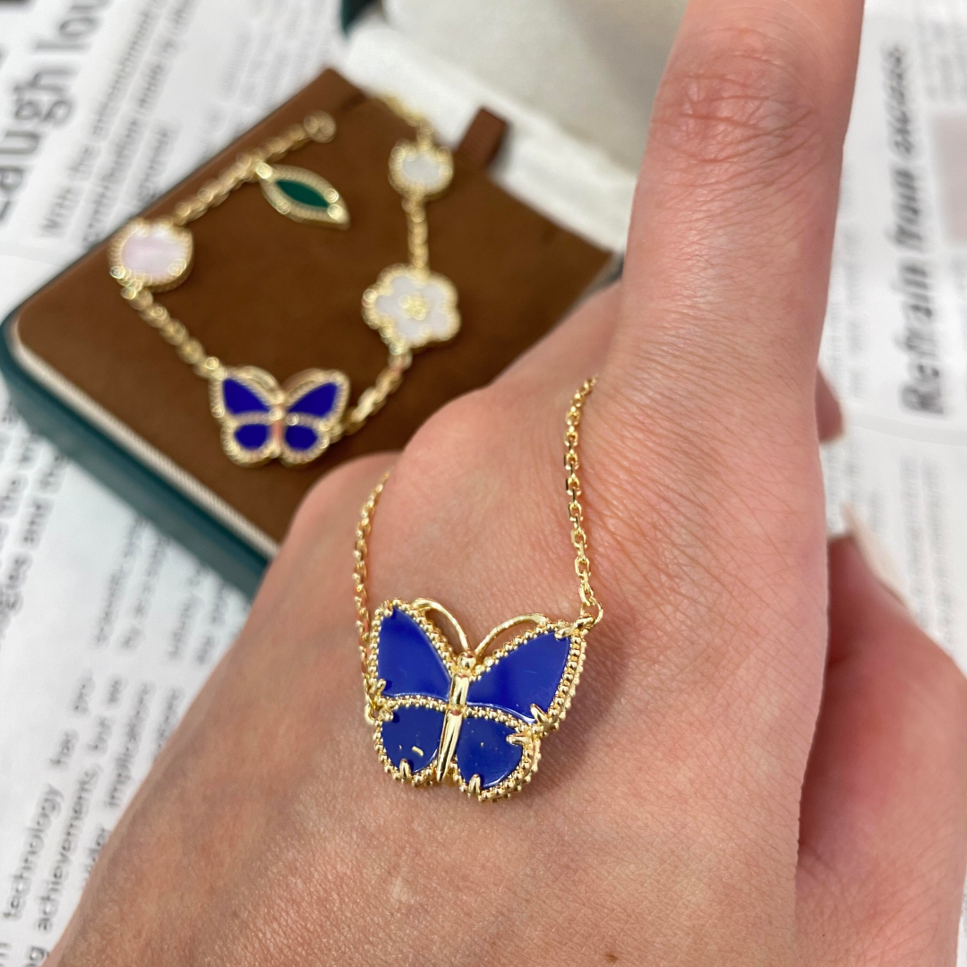 [Glow Muse] 2026 NEW LUCKY BUTTERFLY 1 MOTIFS NECKLACE