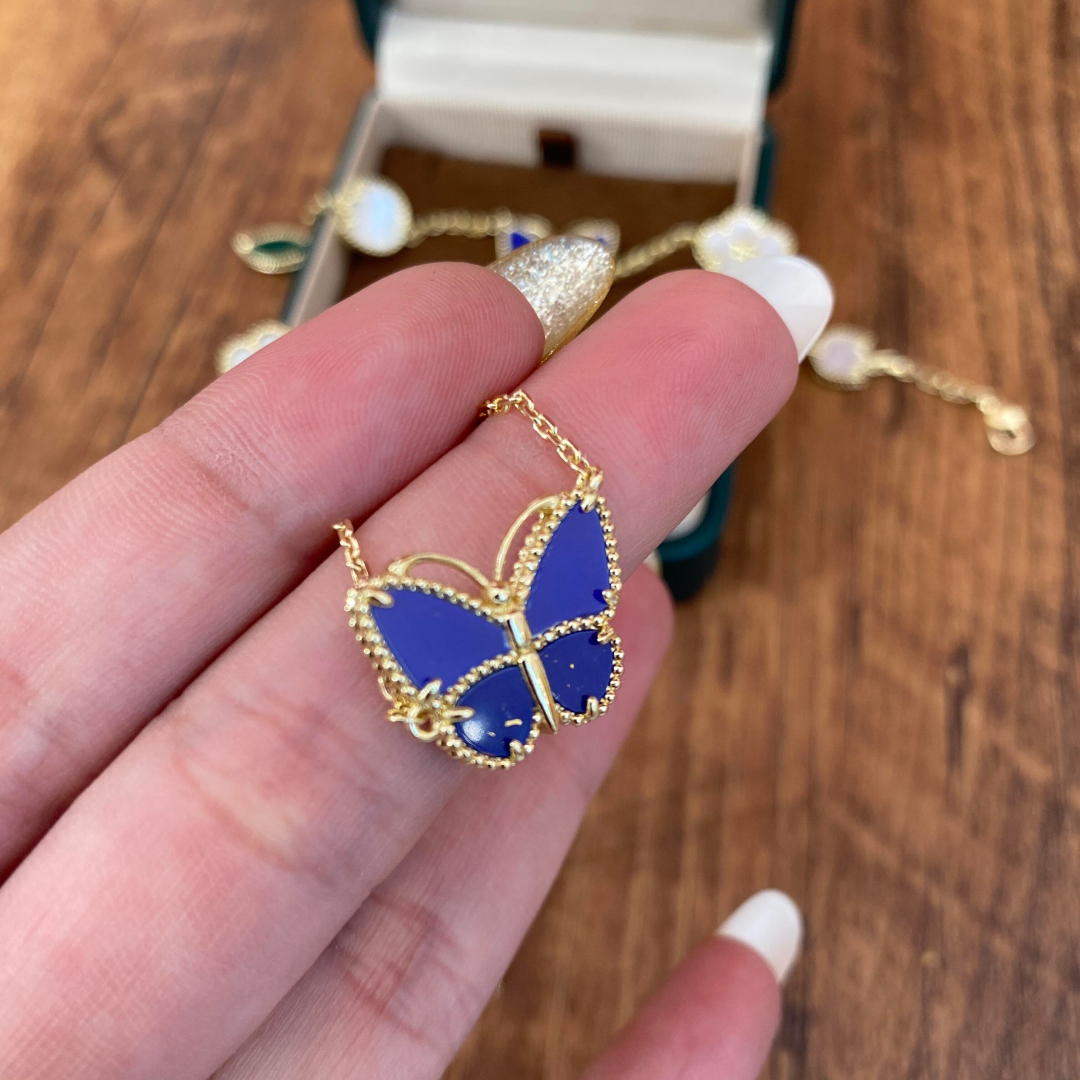 [Glow Muse] 2026 NEW LUCKY BUTTERFLY 1 MOTIFS NECKLACE