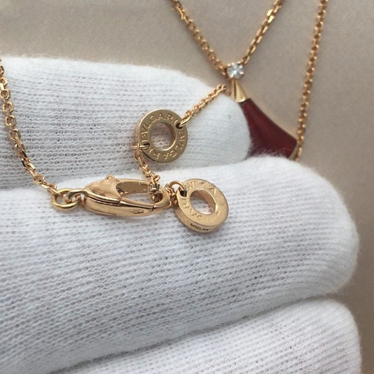 [Glow Muse]DREAM NECKLACE CARNELIAN 1 DIAMOND