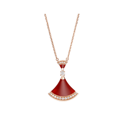 [Glow Muse]DREAM NECKLACE CARNELIAN DIAMOND