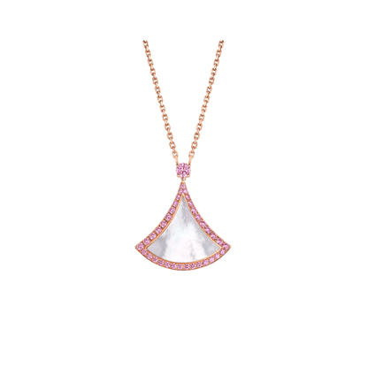 [Glow Muse]DREAM NECKLACE MOP DIAMOND PINK