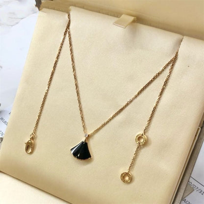 [Glow Muse]DREAM NECKLACE ONYX 1 DIAMOND