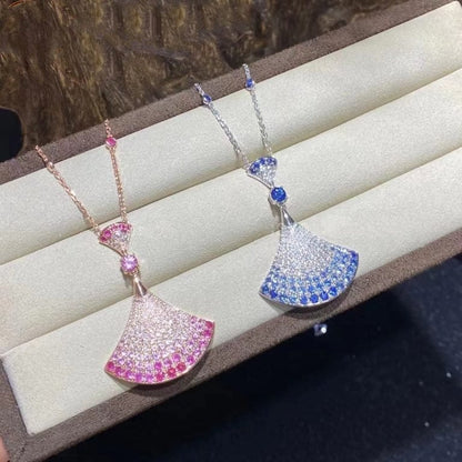 [Glow Muse]DREAM NECKLACE AGATE SILVER DIAMOND
