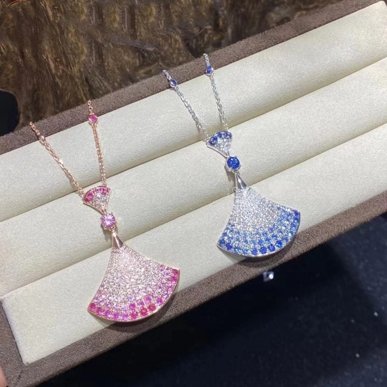 [Glow Muse]DREAM NECKLACK DIAMOND PINK GOLD