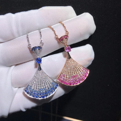 [Glow Muse]DREAM NECKLACE AGATE SILVER DIAMOND