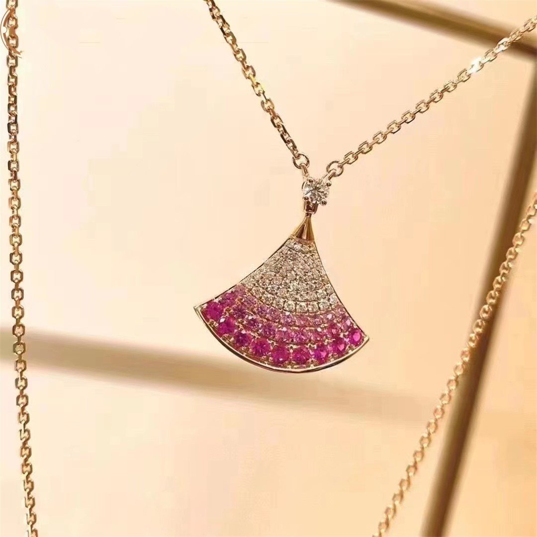 [Glow Muse]DREAM NECKLACE PINK GOLD PINK DIAMOND