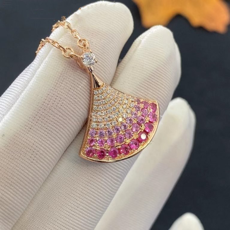 [Glow Muse]DREAM NECKLACE PINK GOLD PINK DIAMOND