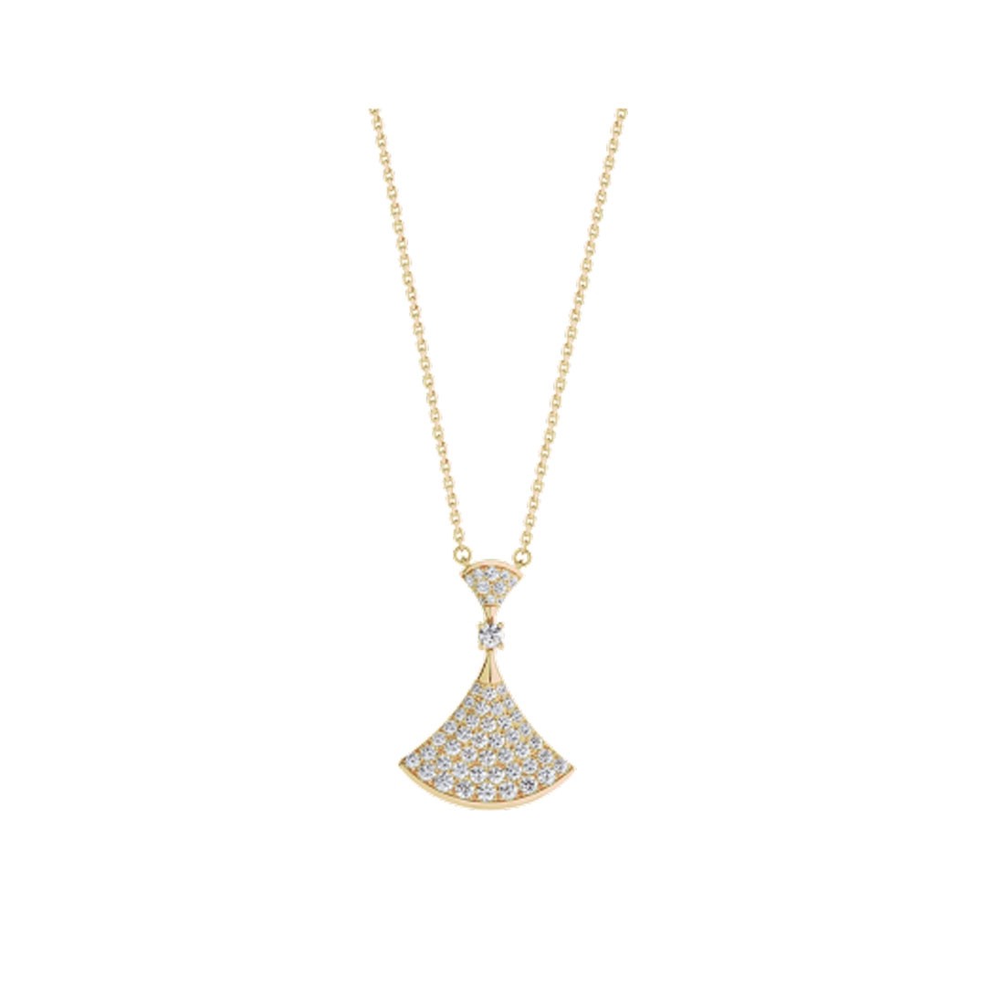 [Glow Muse]DREAM NECKLACE GOLD FULL DIAMOND
