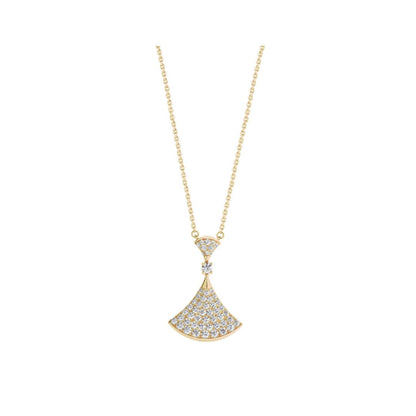 [Glow Muse]DREAM NECKLACE GOLD FULL DIAMOND
