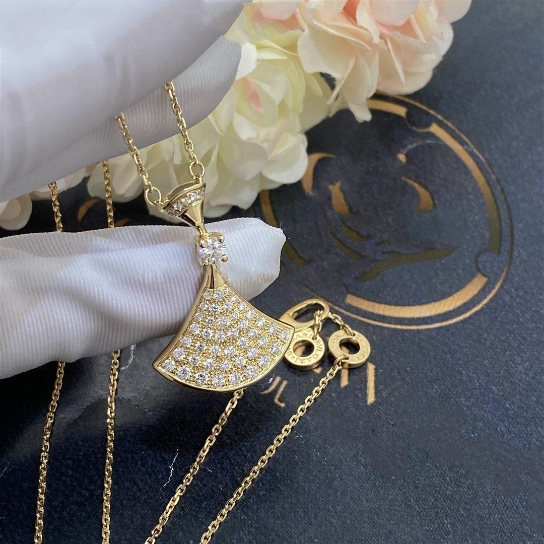 [Glow Muse]DREAM NECKLACE GOLD FULL DIAMOND