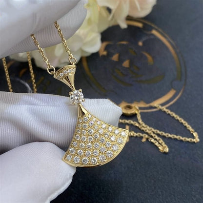 [Glow Muse]DREAM NECKLACE GOLD FULL DIAMOND