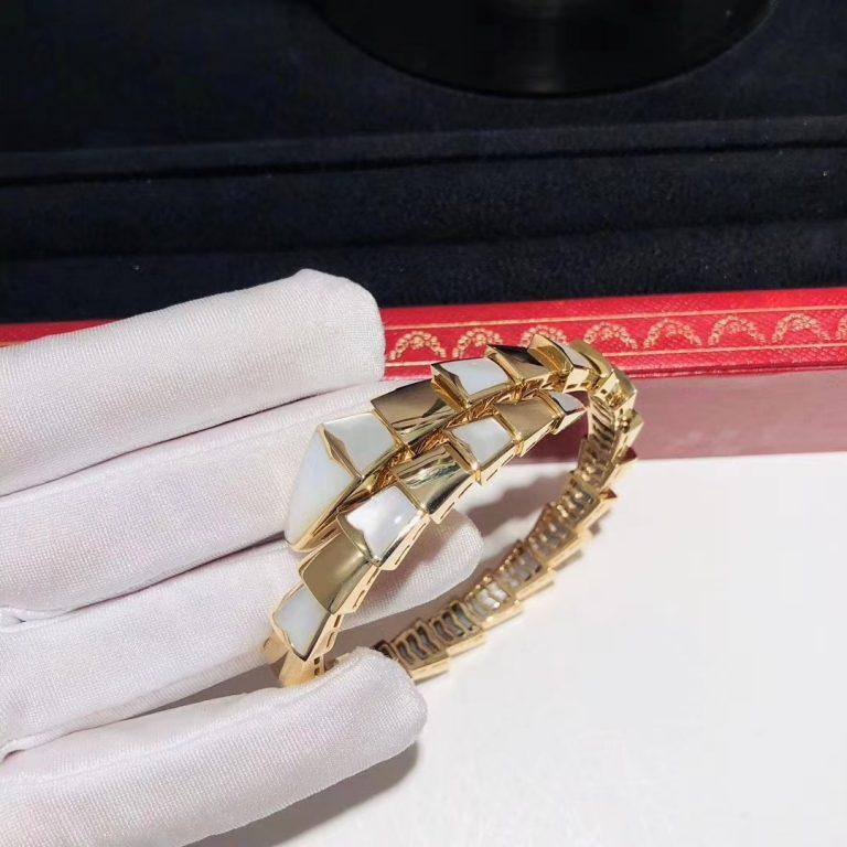 [Glow Muse]SERPENTI BRACELET MOP GOLD