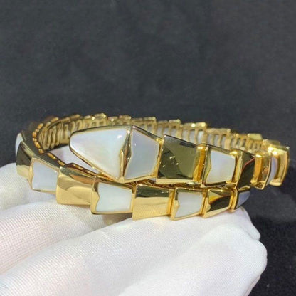 [Glow Muse]SERPENTI BRACELET MOP GOLD