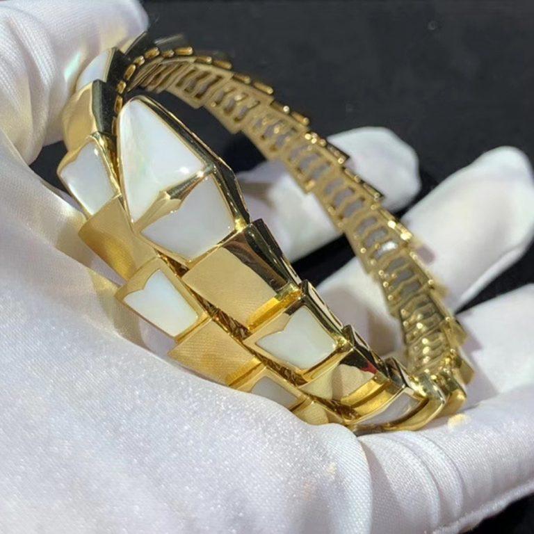 [Glow Muse]SERPENTI BRACELET MOP GOLD