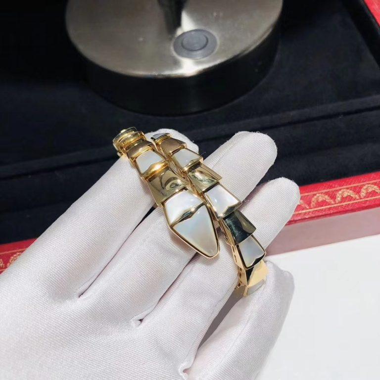 [Glow Muse]SERPENTI BRACELET MOP GOLD