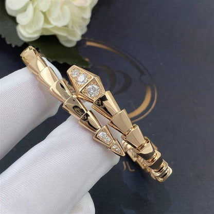 [Glow Muse]SERPENTI BRACELET DIAMONDS PINK GOLD